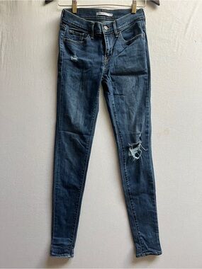 Levi's Women's Super Skinny Distressed Jeans Sz 27